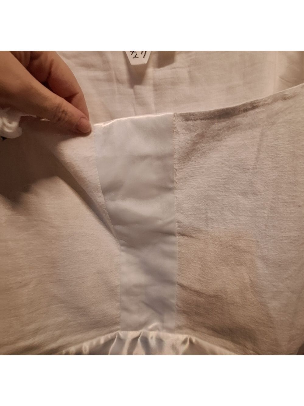 Roxy White Cropped Sleeveless Blouse XL - Picture 2 of 4